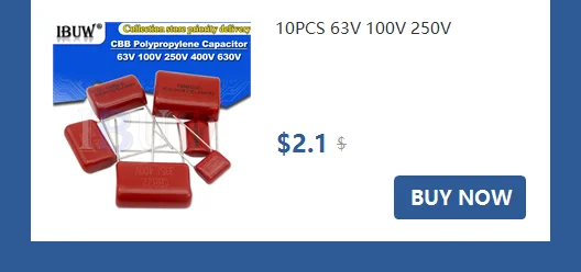 10PCS 63V 100V 250V 400V 630V CBB Polypropylene film capacitor 100PF 220PF 470PF 10NF 1UF 22NF 100NF 220NF 330NF 470NF 680NF