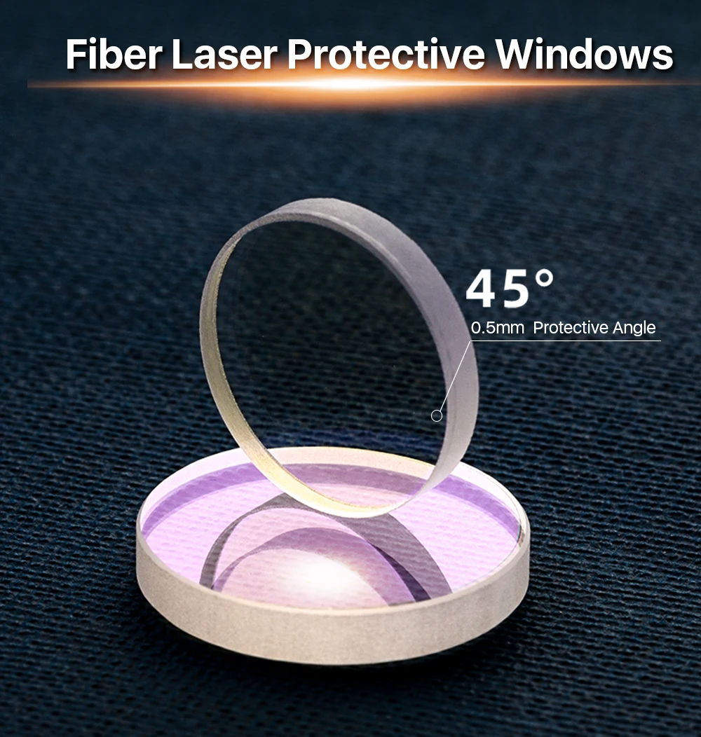 Ultrarayc 10pcs Optical Laser Protective Windows 27.9*4.1 30*5 37*7 1064nm JGS2 & HQ Hot Sale Quartz Fused Silica for Laser Head