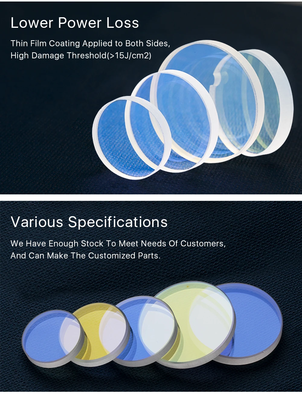 Ultrarayc 10pcs Optical Laser Protective Windows 27.9*4.1 30*5 37*7 1064nm JGS2 & HQ Hot Sale Quartz Fused Silica for Laser Head