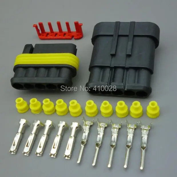 shhworldsea 1P 2P 3P 4P 5P 6P 18AGW 14CM Waterproof Electrical Auto Connector Male Female Plug with Wire Cable harness for Car