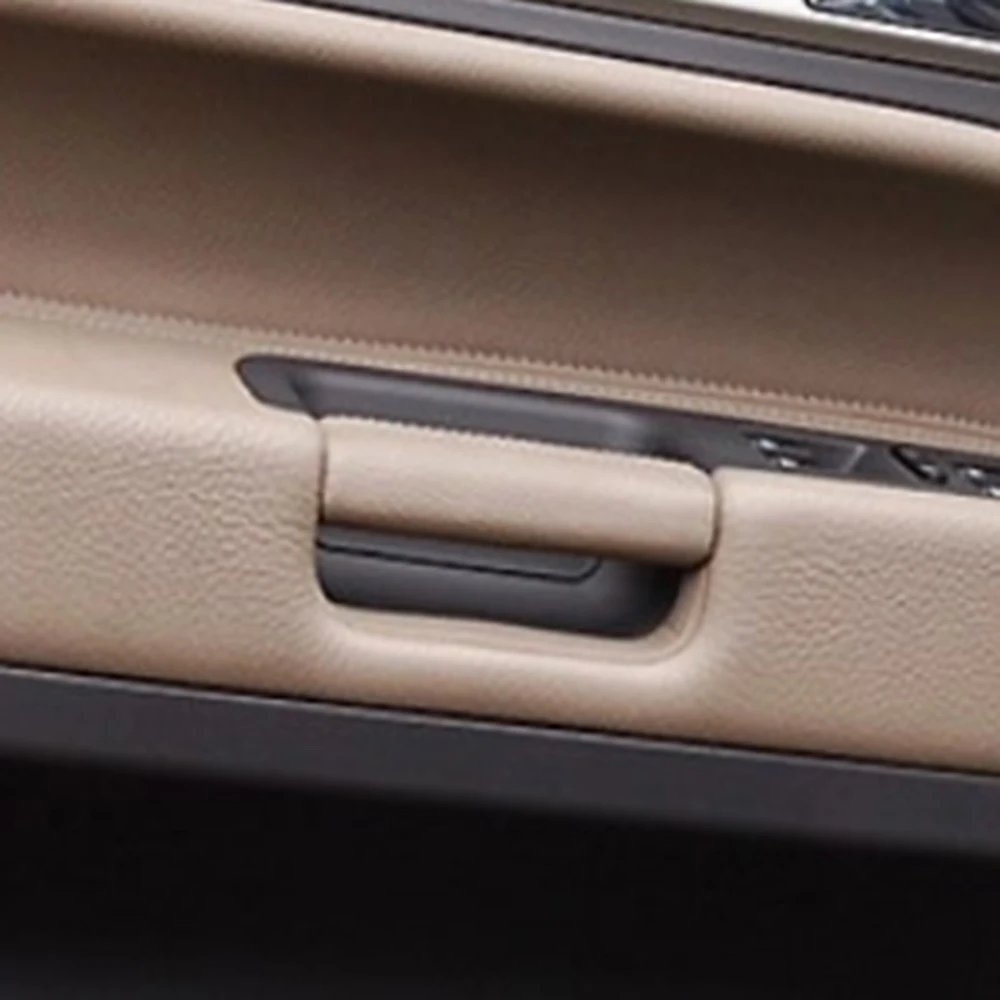Car Interior Door Left Right Driver Leather Pull Handle For VW Volkswagen Touareg 2003 2004 2005 2006 2007 2008 2009 2010