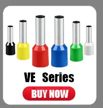 100Pcs U Shape Copper Ring Terminals Non-Insulated Car And Motorcycle Cable Wire Butt Splice Crimp Connectors DJ454A/B/C 453 452