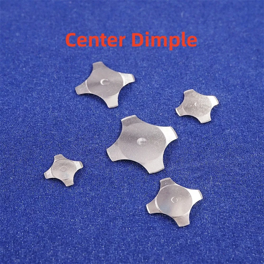 100 1000Pcs Cross Shape Metal Dome Snap Reset Switch 5 6 7 8.4 10 12 14 16 20mm Gold Micro Membrane  SPST Momentary Tactile Push