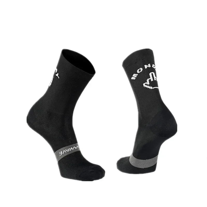 New Sport Running Cycling Socks Monday Sunday Breathable Road Bicycle Socks Men Women Bike Socks