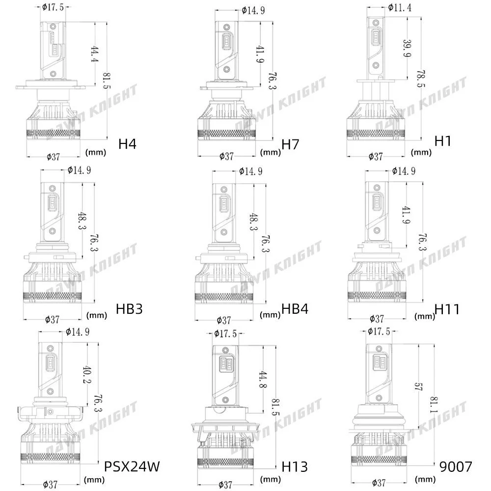 F5 110W H7 H4 Led Canbus 20000LM Powerful Headlight H7 H1 H8 H11 9005 Hb3 Hb4 9012 H13 9007 Led Bulb Turbo Lamp For Car 2PCS