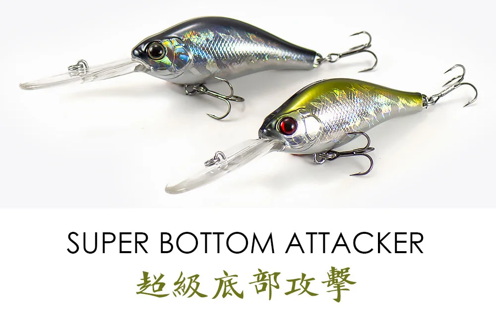 COUNTBASS Crankbait 65mm 14.5g Deep Diver Floating Hardbaits Fishingg Lures Diving Depth 4m Crank Wobblers Angler's Lure