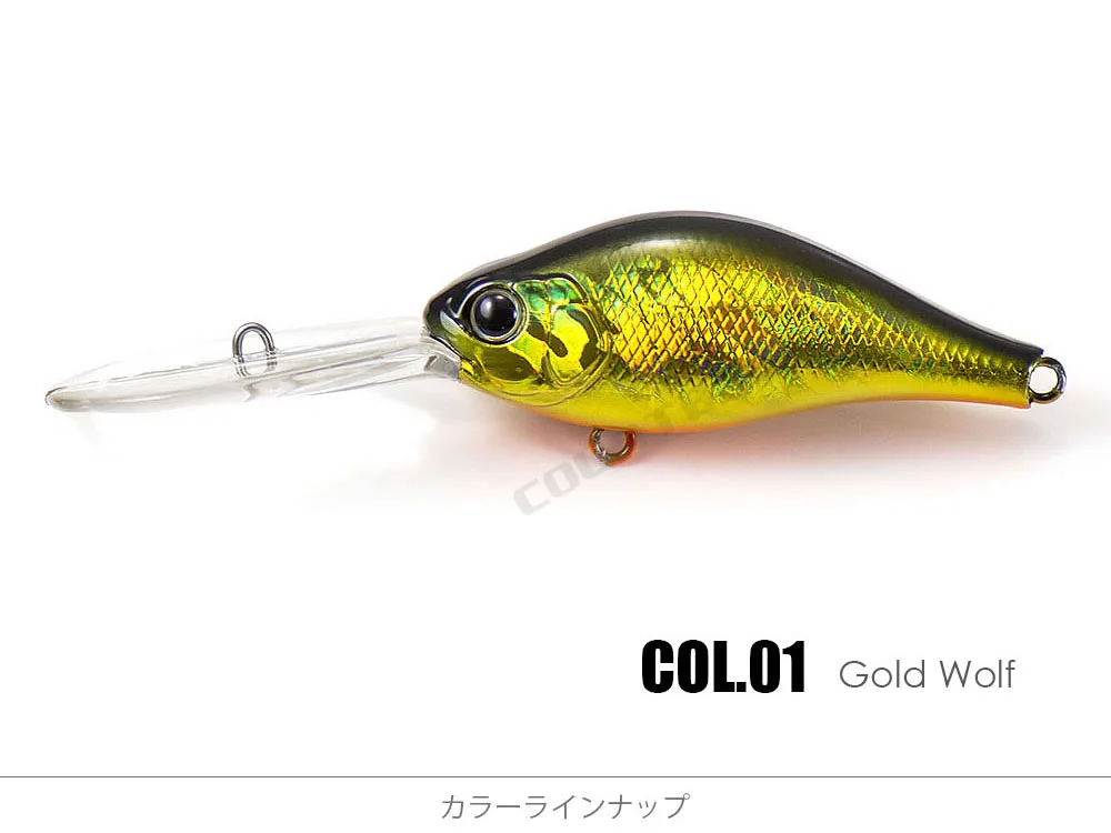 COUNTBASS Crankbait 65mm 14.5g Deep Diver Floating Hardbaits Fishingg Lures Diving Depth 4m Crank Wobblers Angler's Lure