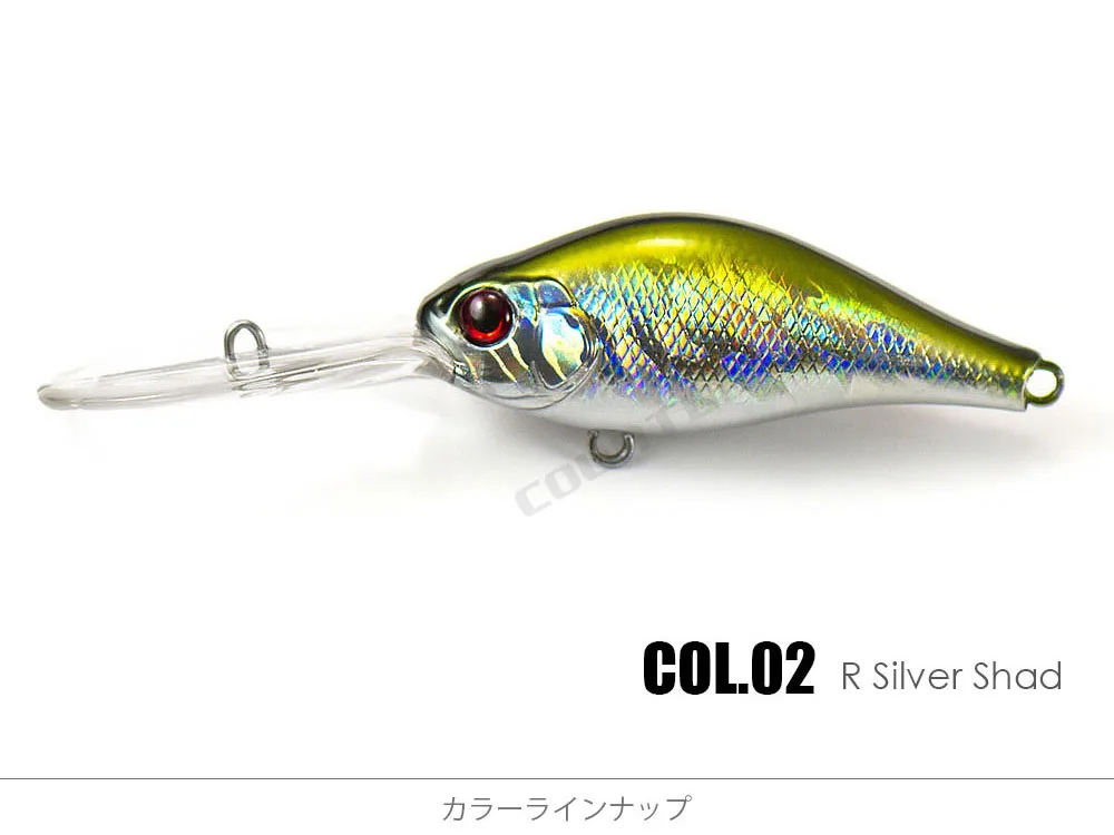 COUNTBASS Crankbait 65mm 14.5g Deep Diver Floating Hardbaits Fishingg Lures Diving Depth 4m Crank Wobblers Angler's Lure