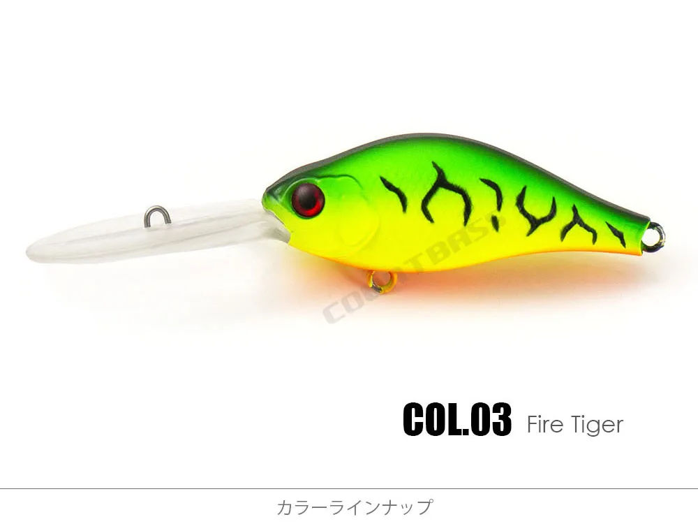 COUNTBASS Crankbait 65mm 14.5g Deep Diver Floating Hardbaits Fishingg Lures Diving Depth 4m Crank Wobblers Angler's Lure