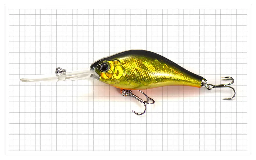 COUNTBASS Crankbait 65mm 14.5g Deep Diver Floating Hardbaits Fishingg Lures Diving Depth 4m Crank Wobblers Angler's Lure