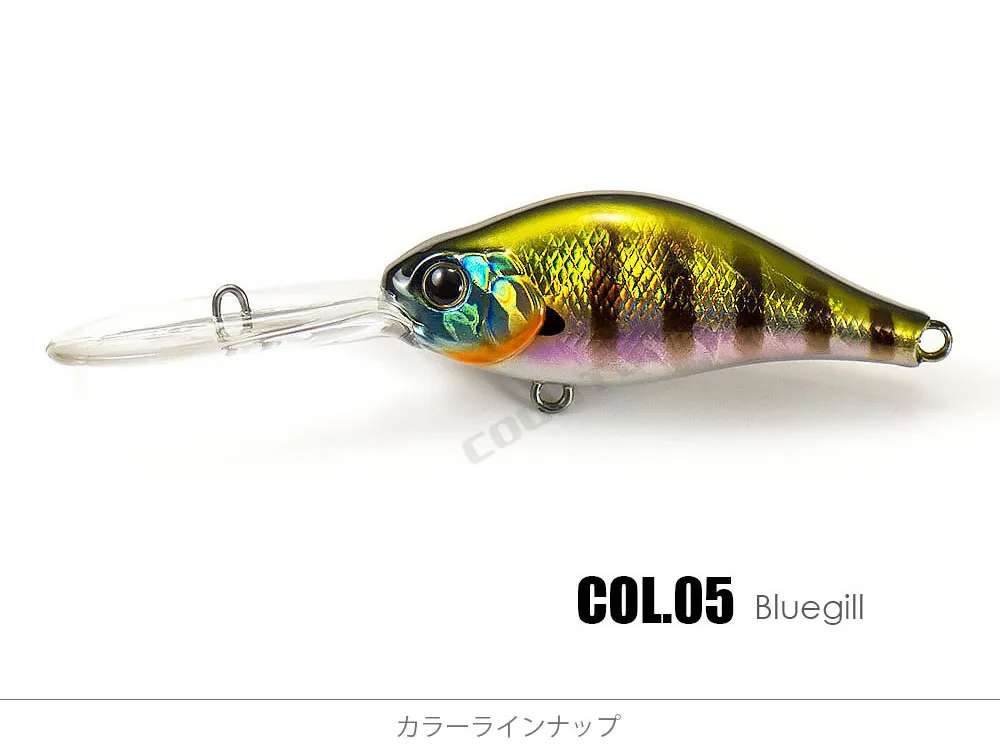 COUNTBASS Crankbait 65mm 14.5g Deep Diver Floating Hardbaits Fishingg Lures Diving Depth 4m Crank Wobblers Angler's Lure
