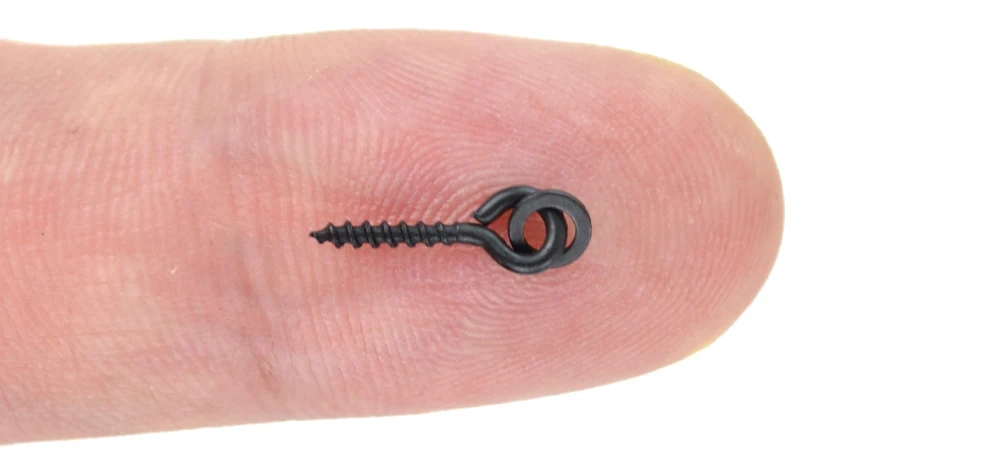 20 piece Carp Fishing Boilie Screw with Solid Ring Bait Tool Chod Rigs Fishing Tackle AS001