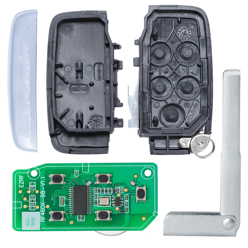 KEYECU Genuine 315/434MHz OEM For Land Rover Range Rover Sport Evoque Vogue Discovery For Jaguar XJ XE XF 2010-2020 Remote Key