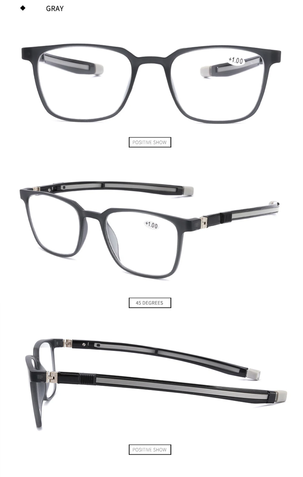 NONOR Reading Glasses Women Men Magnetic Hanging Neck Magnifier Adjustable TR Glasses Presbyopia Eyeglasses Men Reading Eyewear
