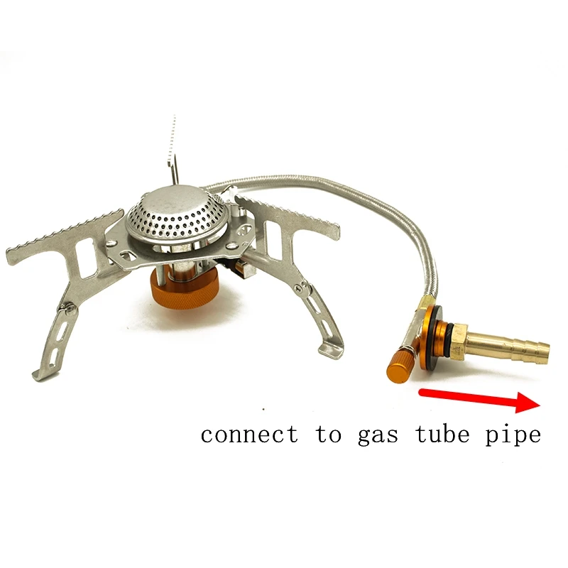 Outdoor Camping Stove Adapter Multi-purpose Switching Valve Accessories Connector To LPG Cylinders Liquefied Cylinder Gas Tank