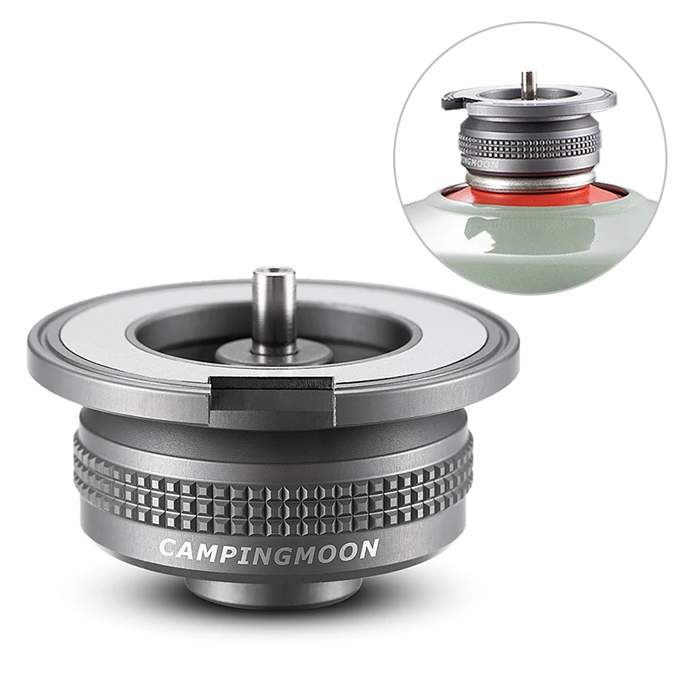 Outdoor Camping Stove Adapter Multi-purpose Switching Valve Accessories Connector To LPG Cylinders Liquefied Cylinder Gas Tank