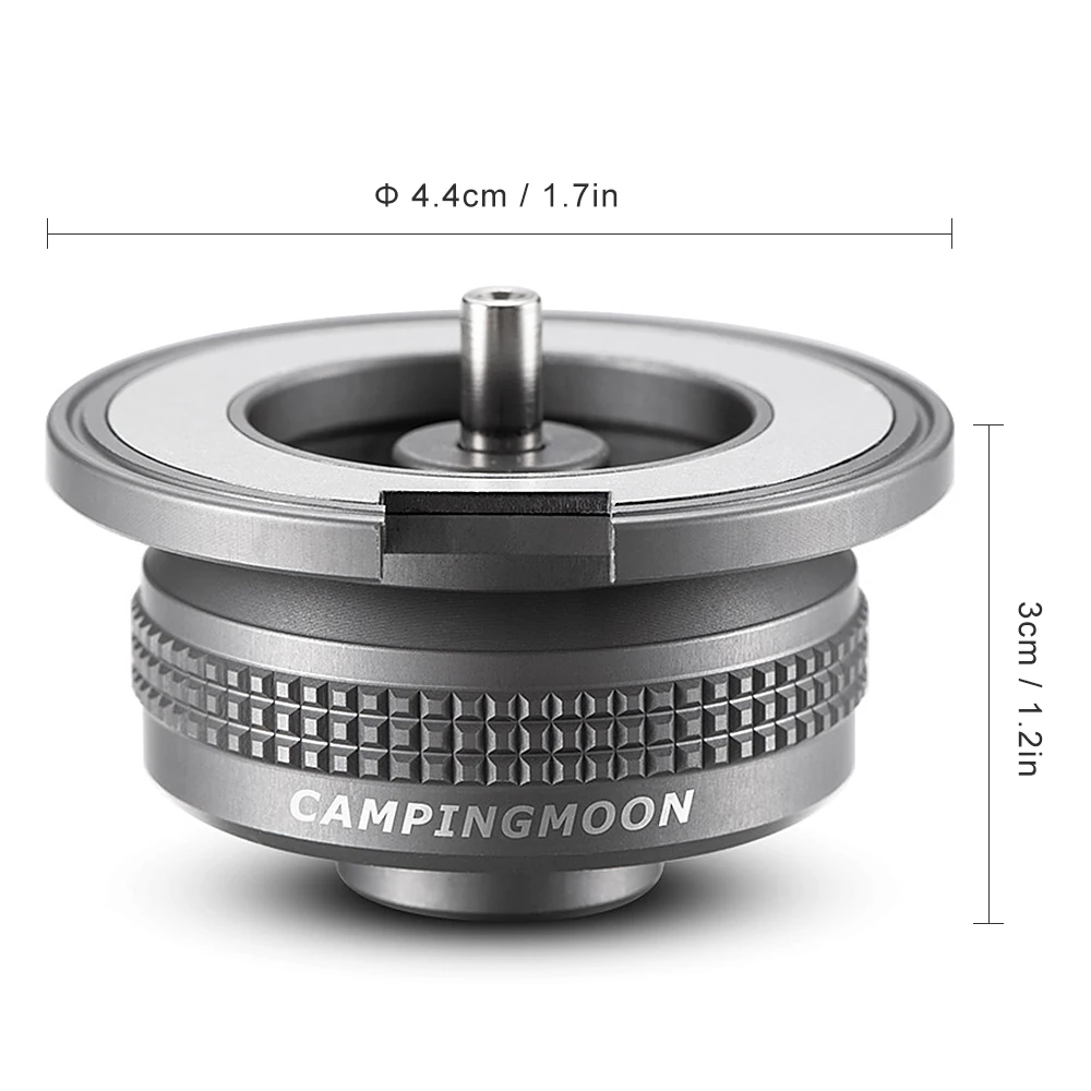 Outdoor Camping Stove Adapter Multi-purpose Switching Valve Accessories Connector To LPG Cylinders Liquefied Cylinder Gas Tank