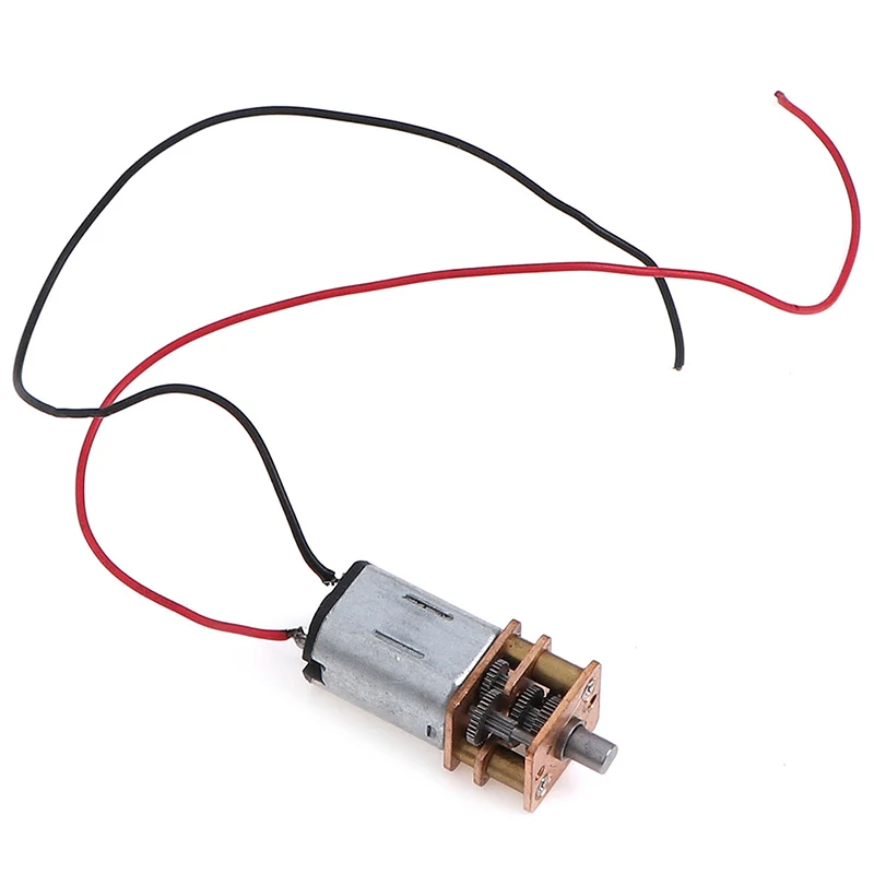 1PC 5V DC / 3-6V Steel Gear N20 Mini Precision Geared Motor D-Axis Speed Reduction Motor