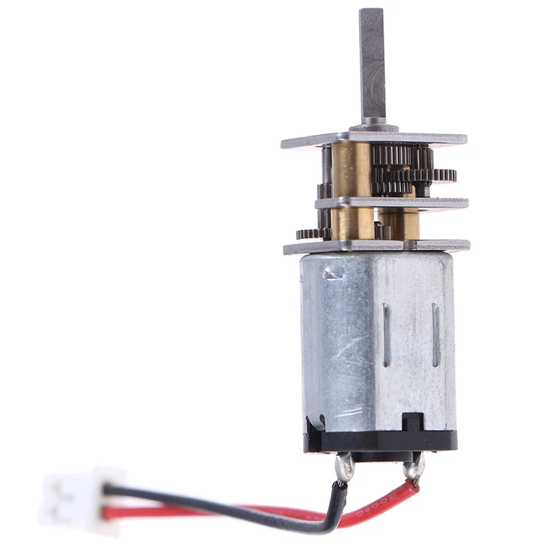 1PC 5V DC / 3-6V Steel Gear N20 Mini Precision Geared Motor D-Axis Speed Reduction Motor