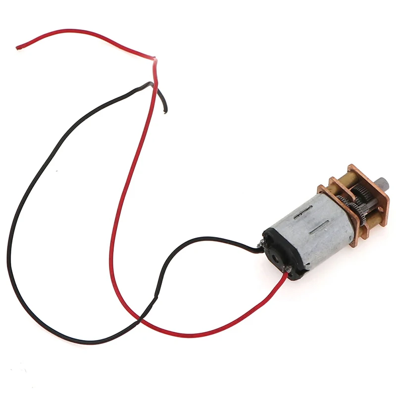 1PC 5V DC / 3-6V Steel Gear N20 Mini Precision Geared Motor D-Axis Speed Reduction Motor