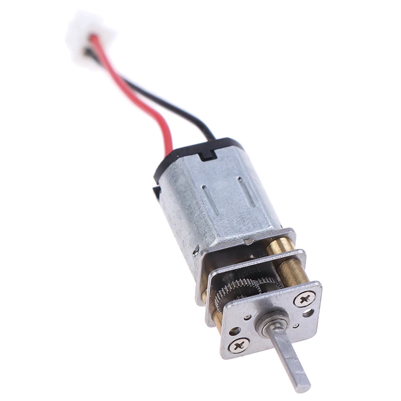 1PC 5V DC / 3-6V Steel Gear N20 Mini Precision Geared Motor D-Axis Speed Reduction Motor