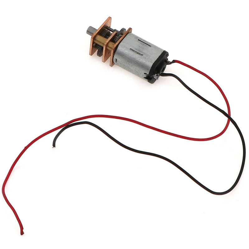 1PC 5V DC / 3-6V Steel Gear N20 Mini Precision Geared Motor D-Axis Speed Reduction Motor