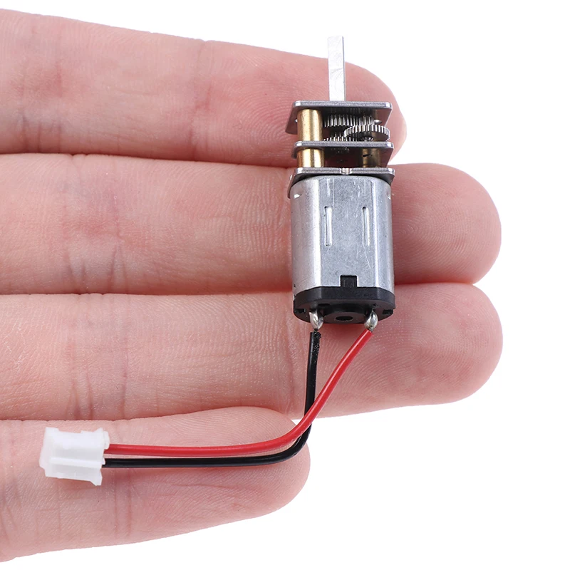 1PC 5V DC / 3-6V Steel Gear N20 Mini Precision Geared Motor D-Axis Speed Reduction Motor