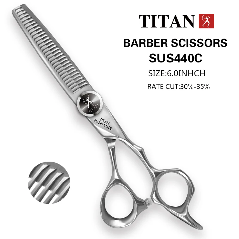 Titan 6 Inch Thinning Cut Style Tool Stainless Steel Hair Scissors Salon Hairdressing Scissors ножницы парикмахерские