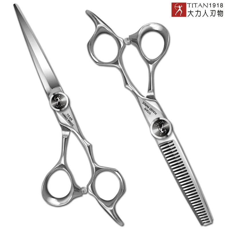 Titan 6 Inch Thinning Cut Style Tool Stainless Steel Hair Scissors Salon Hairdressing Scissors ножницы парикмахерские