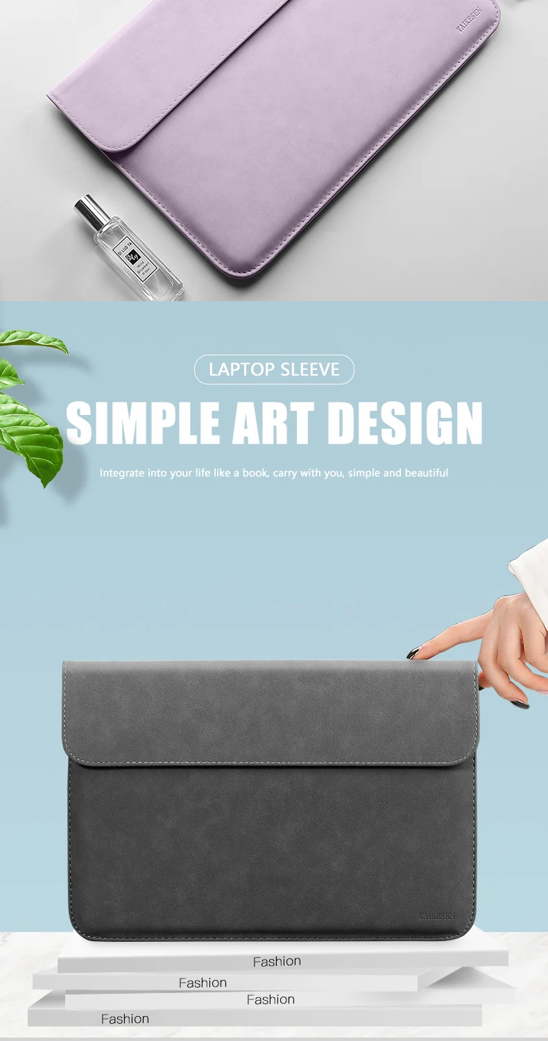 Laptop Sleeve Bag Cases For Macbook Pro Air 13.3 M1 M2 13.6 11 14 16 15 XiaoMi 15.6 Notebook Cover HP Matebook Shell Accessories