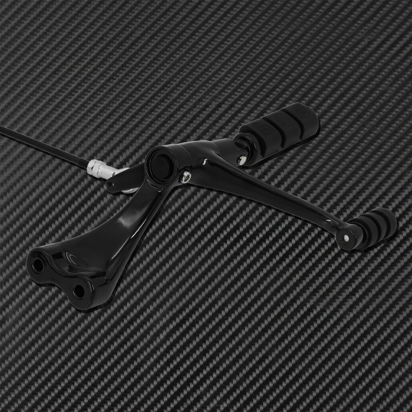 Motorcycle Black Forward Controls Complete Kit Pegs Levers Linkages For Harley Sportster XL883 XL1200 2004-2013 2014-2021 2022