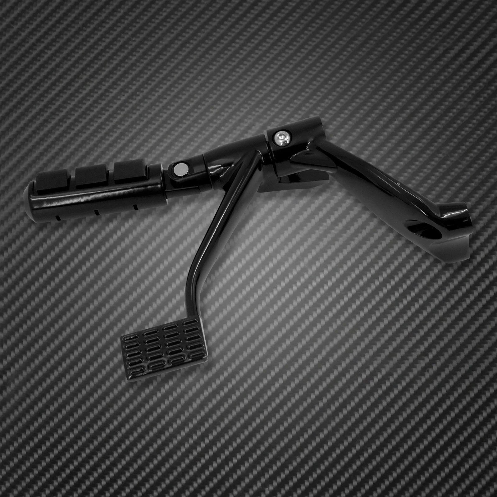 Motorcycle Black Forward Controls Complete Kit Pegs Levers Linkages For Harley Sportster XL883 XL1200 2004-2013 2014-2021 2022