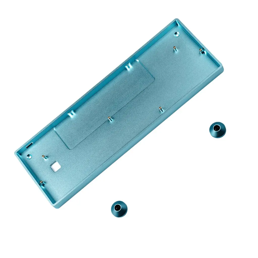 60- 61 64 Minila GH60 Anodizing CNC Alu Case For 60- Mechanical Keyboard Compatible 60 DZ60 Poker GK61 GK64 Pok3r GK64X GK61X