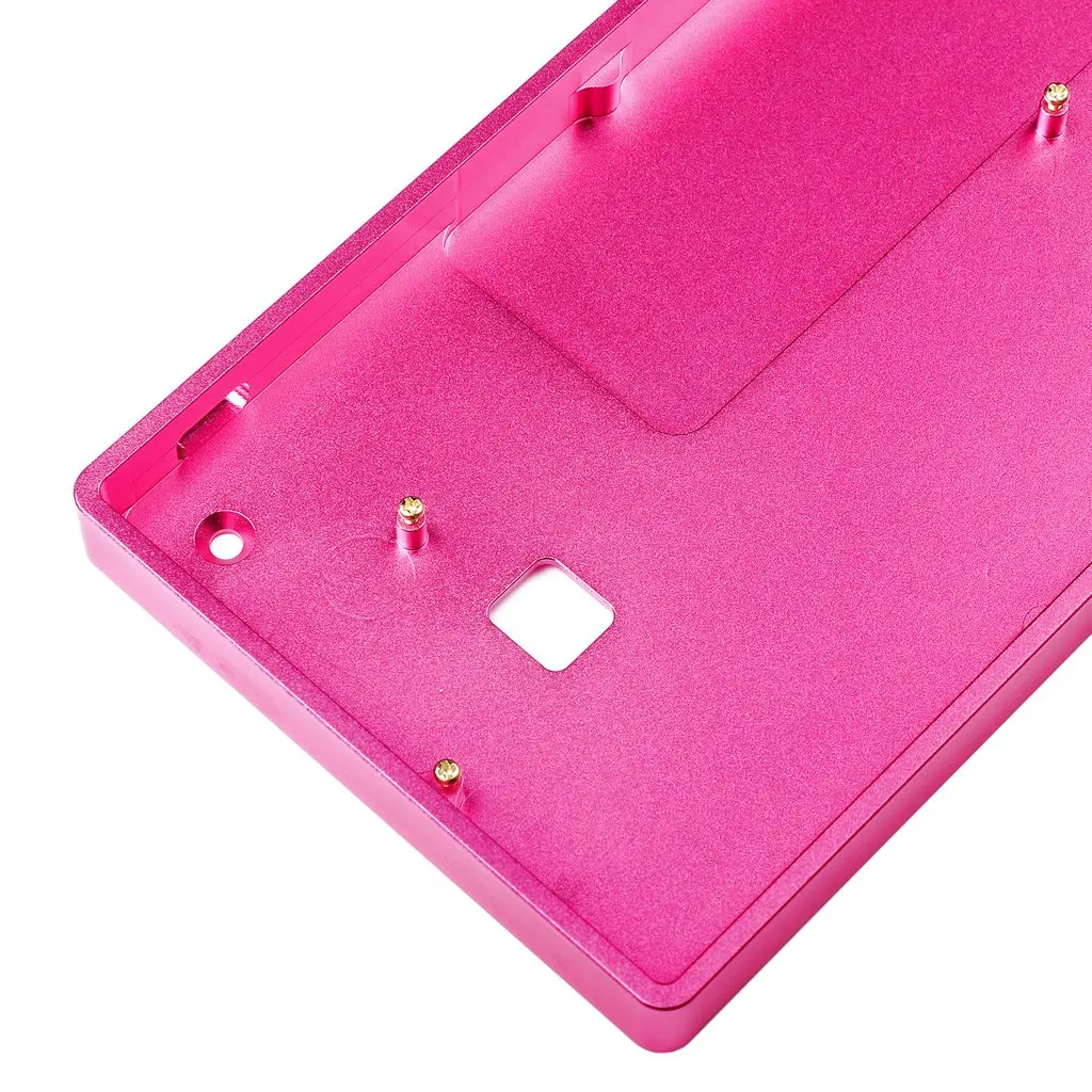 60- 61 64 Minila GH60 Anodizing CNC Alu Case For 60- Mechanical Keyboard Compatible 60 DZ60 Poker GK61 GK64 Pok3r GK64X GK61X