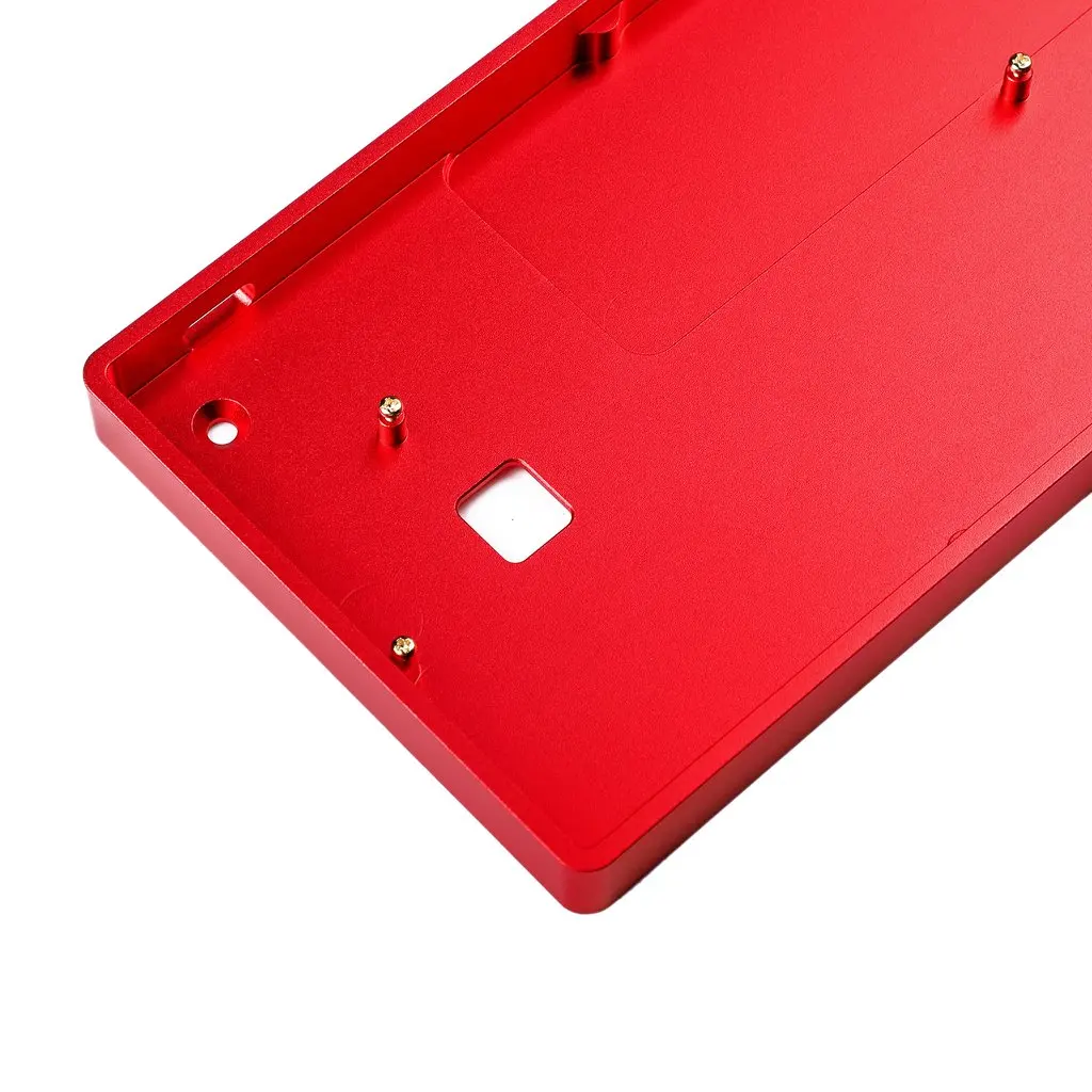 60- 61 64 Minila GH60 Anodizing CNC Alu Case For 60- Mechanical Keyboard Compatible 60 DZ60 Poker GK61 GK64 Pok3r GK64X GK61X