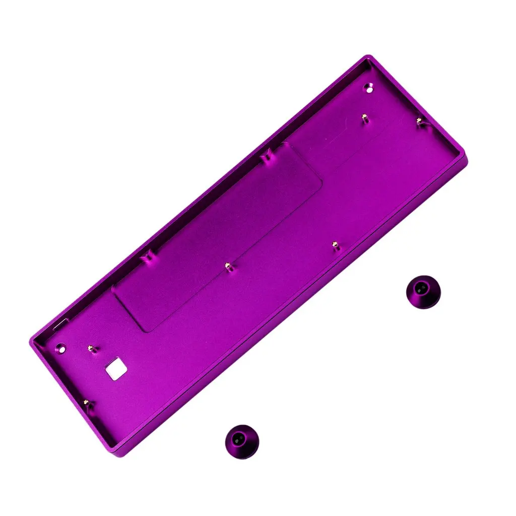 60- 61 64 Minila GH60 Anodizing CNC Alu Case For 60- Mechanical Keyboard Compatible 60 DZ60 Poker GK61 GK64 Pok3r GK64X GK61X