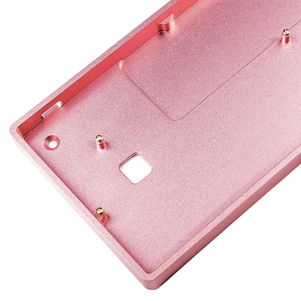 60- 61 64 Minila GH60 Anodizing CNC Alu Case For 60- Mechanical Keyboard Compatible 60 DZ60 Poker GK61 GK64 Pok3r GK64X GK61X