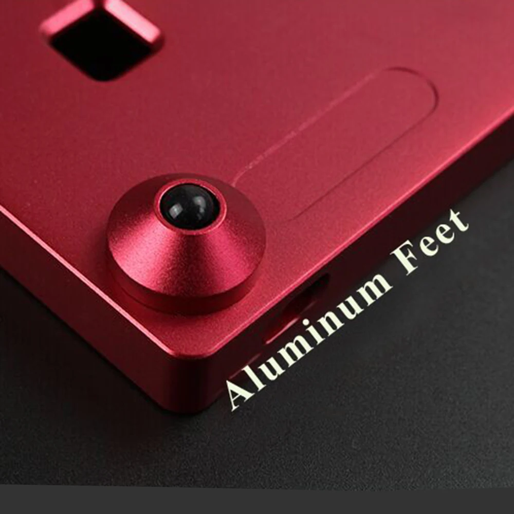 60- 61 64 Minila GH60 Anodizing CNC Alu Case For 60- Mechanical Keyboard Compatible 60 DZ60 Poker GK61 GK64 Pok3r GK64X GK61X