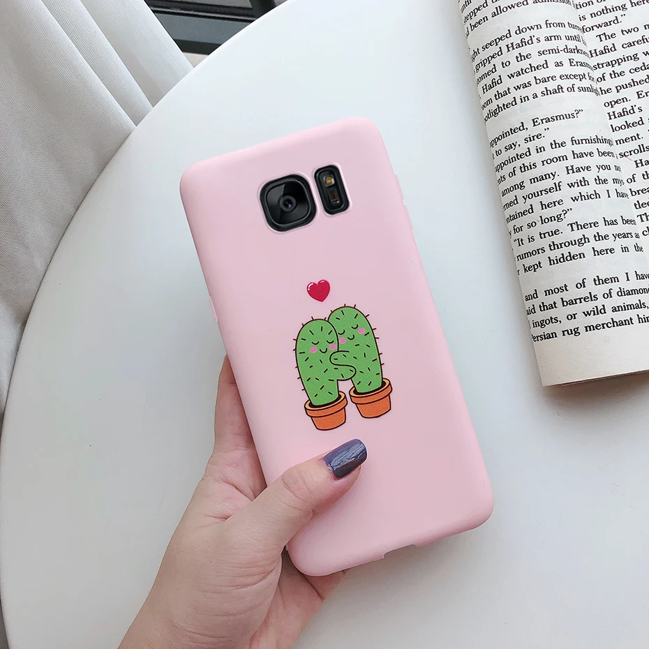 case for samsung galaxy s7 edge s7edge s 7 edge G930 G935F samsung s7 case phone silicone cute soft protective back cover cases