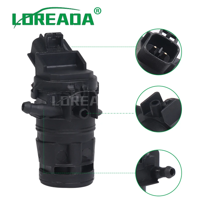New Windshield Washer Motor Pump for Toyota RAV4 Corolla Yaris MAZDA 3 5 6 G22C-67-482,85330-71010,85330-60190,G22C67482