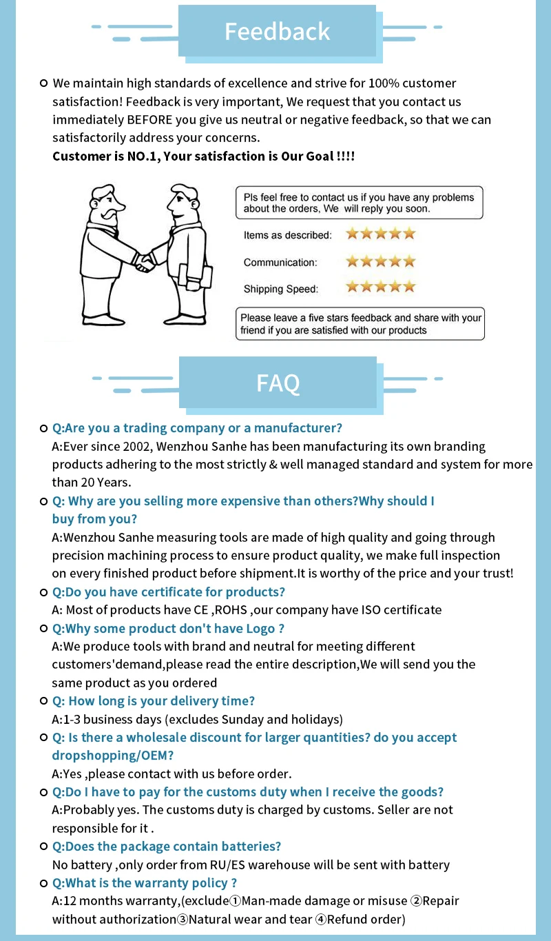 SHAHE High Precision Mini Torque Adapter Square Drive 1/2''1/4'' 3/8'' Digital Torque Wrench Electronic Digital Torque Meter