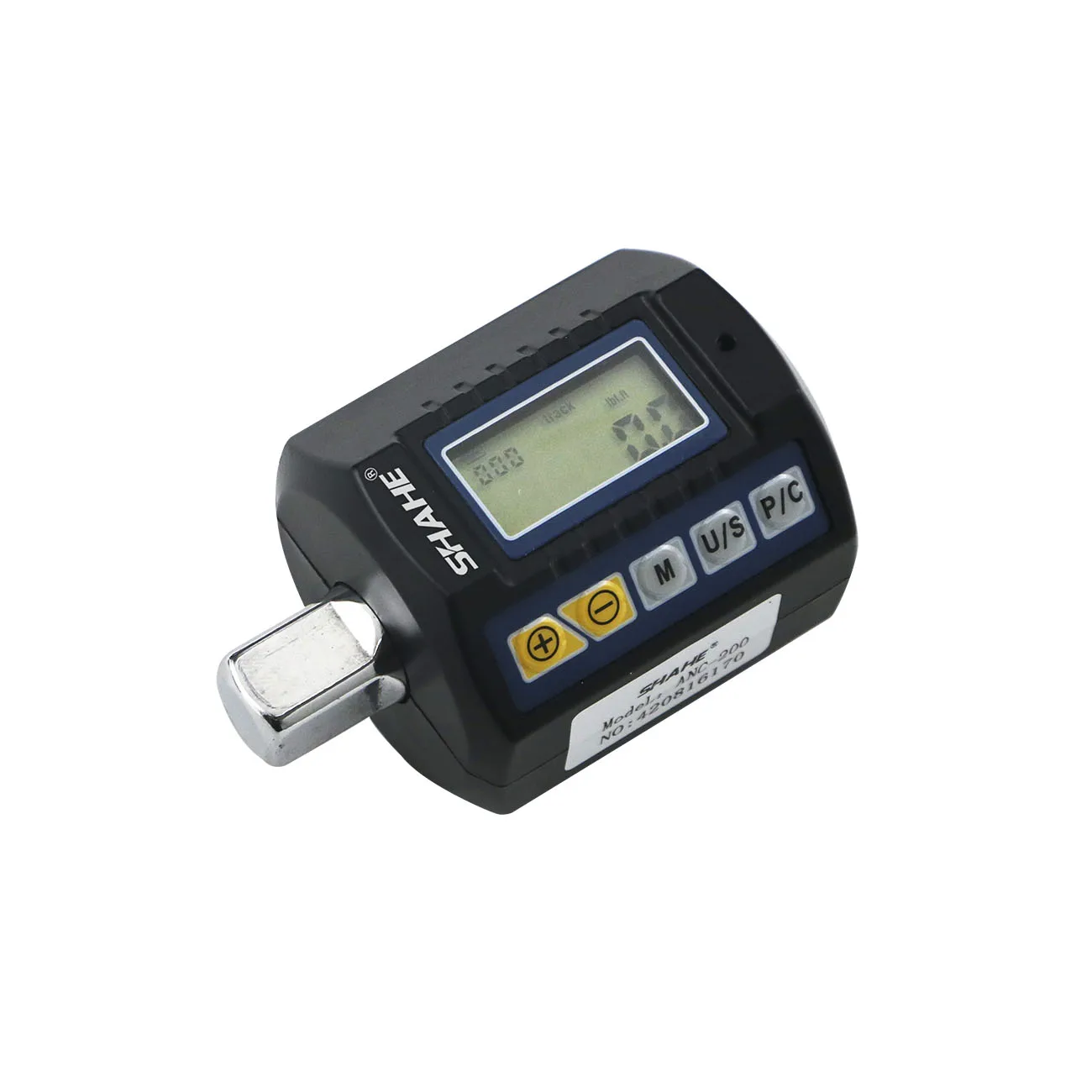 SHAHE High Precision Mini Torque Adapter Square Drive 1/2''1/4'' 3/8'' Digital Torque Wrench Electronic Digital Torque Meter