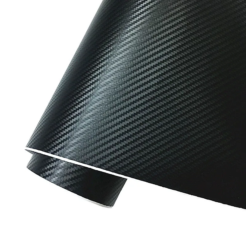 500mm X 2000mm 3D Carbon Fiber Vinyl Car Wrap Sheet Roll Film Car Stickers and Decals Motorcycle Car Accessories Automobiles