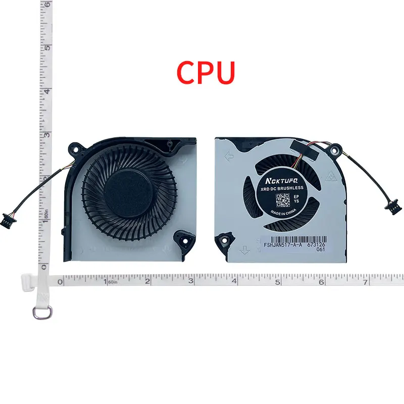 5V GPU CPU Cooling Fan For Acer Nitro 5 AN515-43 AN515-54 AN517-51 Nitro 7 AN715-51 N18C3 Aspire A715-74G A715-75G -55XU N19C5