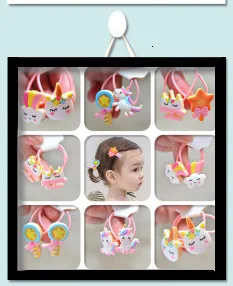 2PCS Cute Ballet Shoes Dancing Clothes Princess Headwear Kids Elastic Hair Bands Children Ropes Girls Accessories Baby Headdress