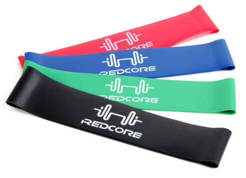 Mini Loop Resistance Bands Natural Latex Workout Band Loops Stretch Exercise Bands for Women Men Strength Training Therapy Home