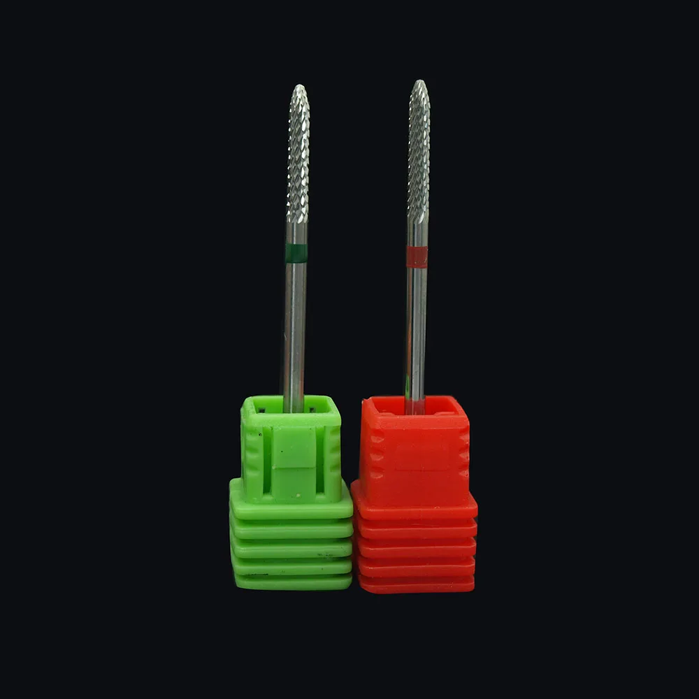 1pcs Pro Carbide Nail Drill Bits Nail Art Electric Drill Machine Files Nail Art Tools Cut and Polish Bottom of Nail