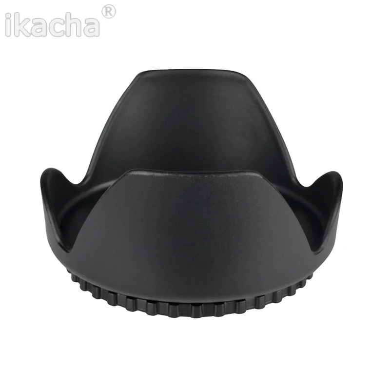 Universal Petal Lens Hood 49mm 52mm 58mm 55mm 62mm 67mm 72mm 77mm 82mm Screw-in Tulip Flower Filter Thread Camera