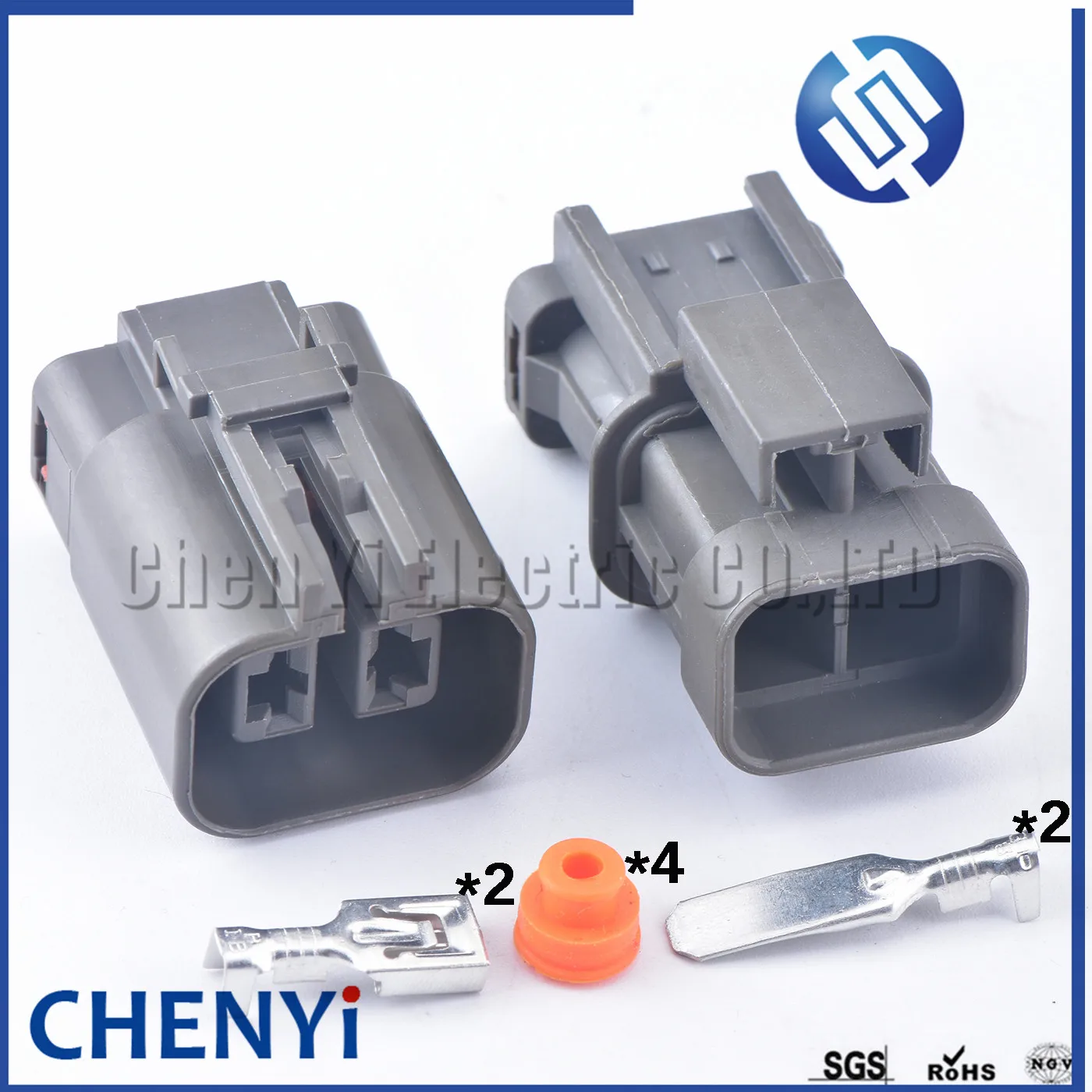2 Pin pressure switch plug wire connector MG640188-4 7223-6224-40 For Nissan Hyundai Matrix Elantra Alternator Socket Connector