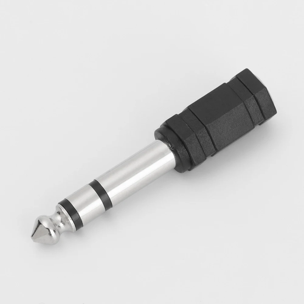 1PC 3.5mm Jack to 6.35mm Earphone Cable Adapter Audio Splitter Converter Headphone Plug Adapter Microphone Jack Audio Cable